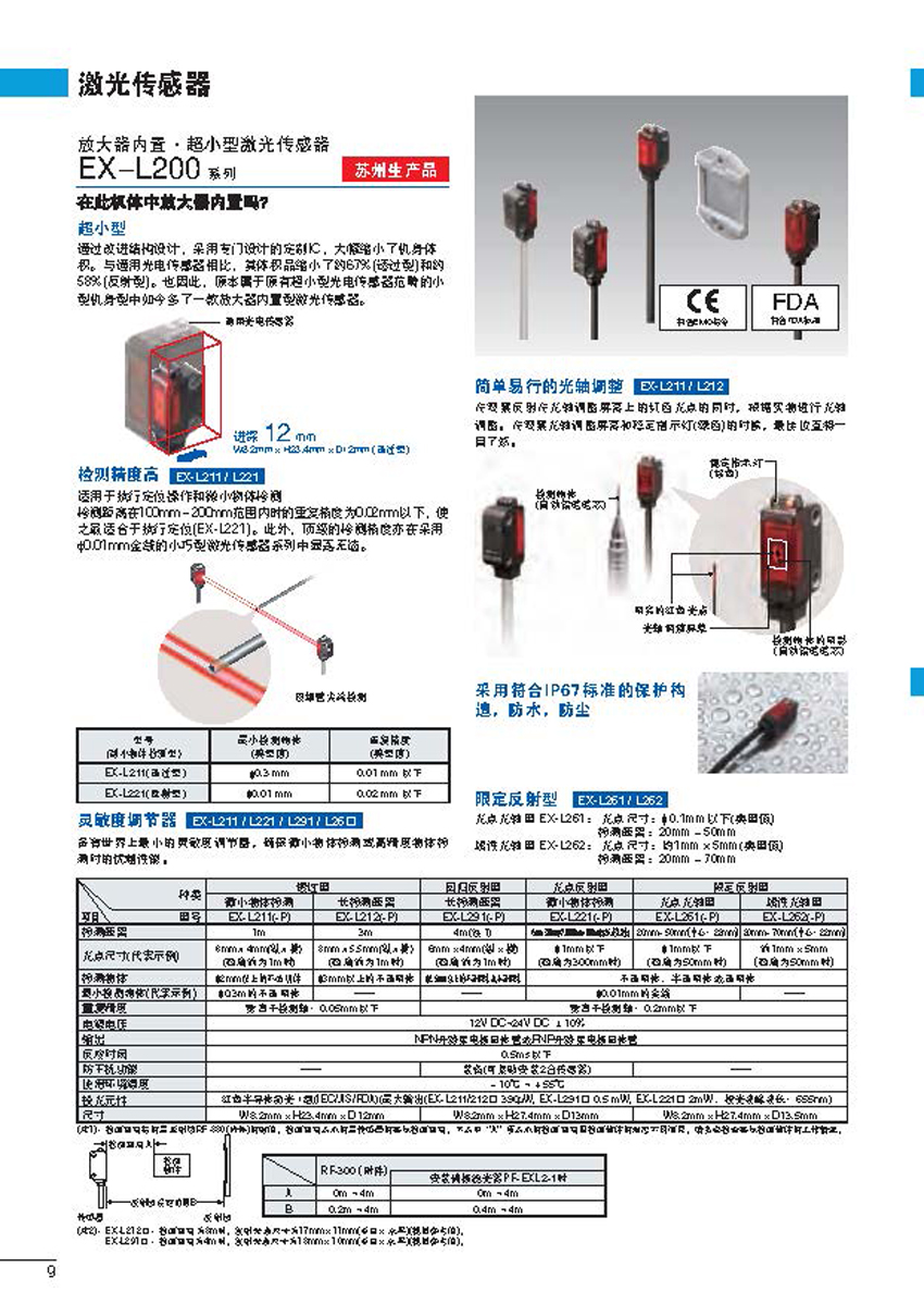激光傳感器