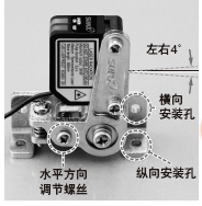 可實現(xiàn)雙向(縱向、橫向)安裝